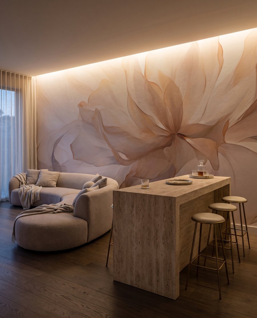 Floare crem transparentă — interior 4