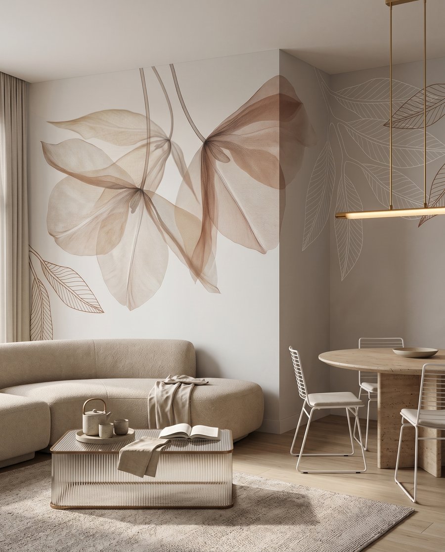 Frunzulițe deasupra spațiului — interior 1