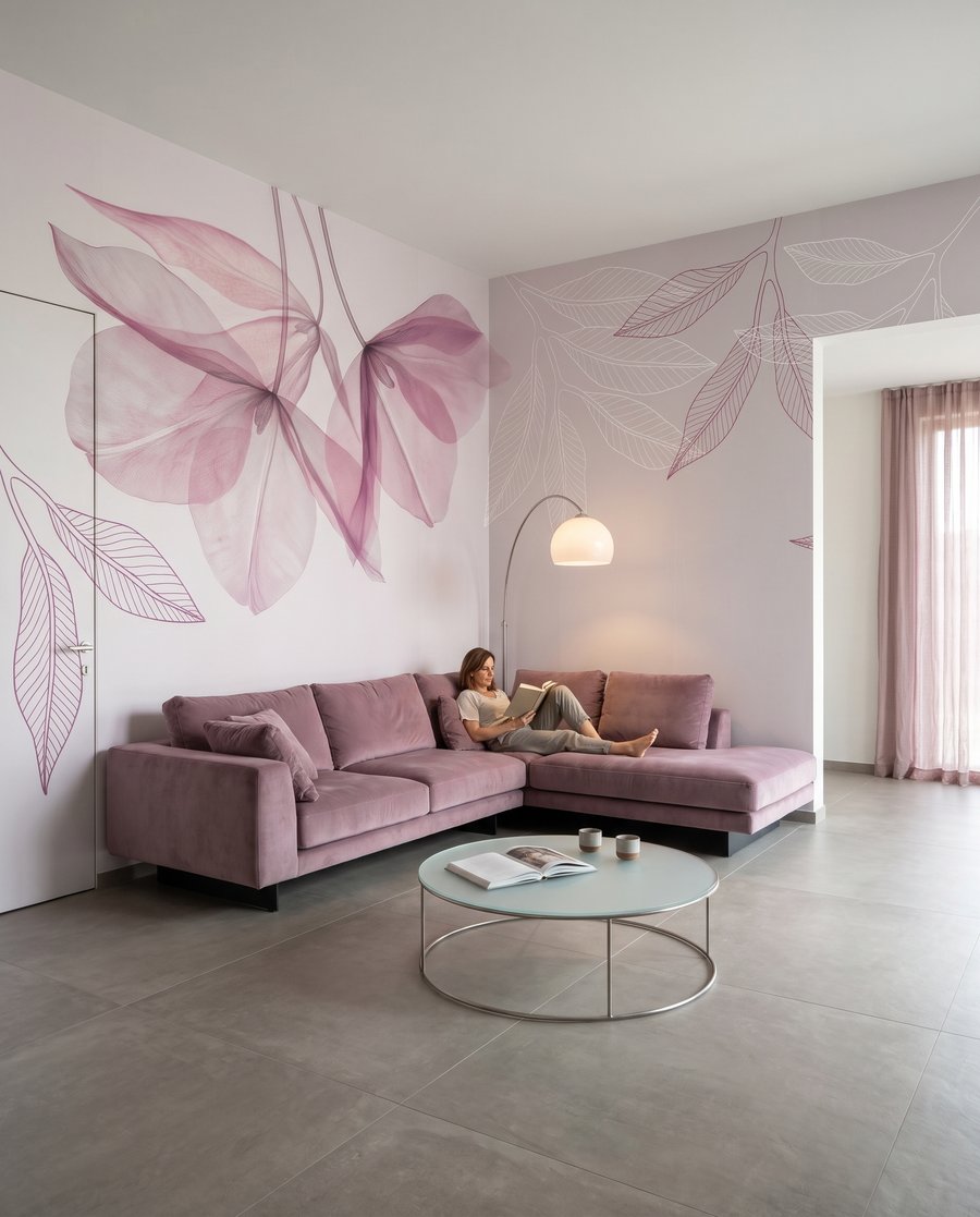 Frunzulițe deasupra spațiului — interior 1