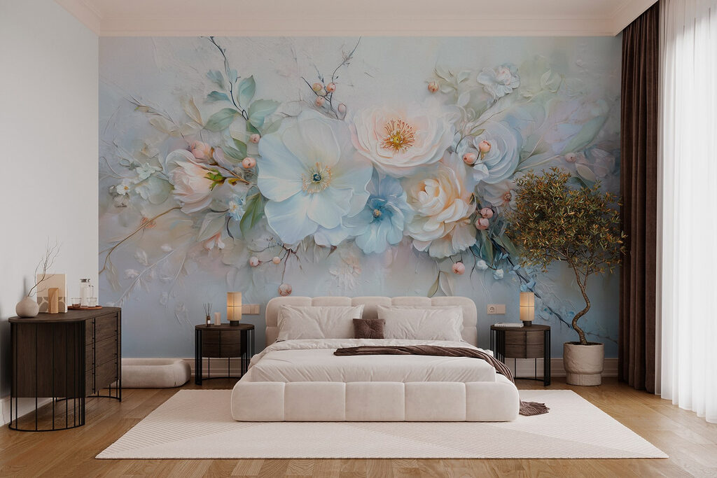 Buchet albastru deschis — interior 2