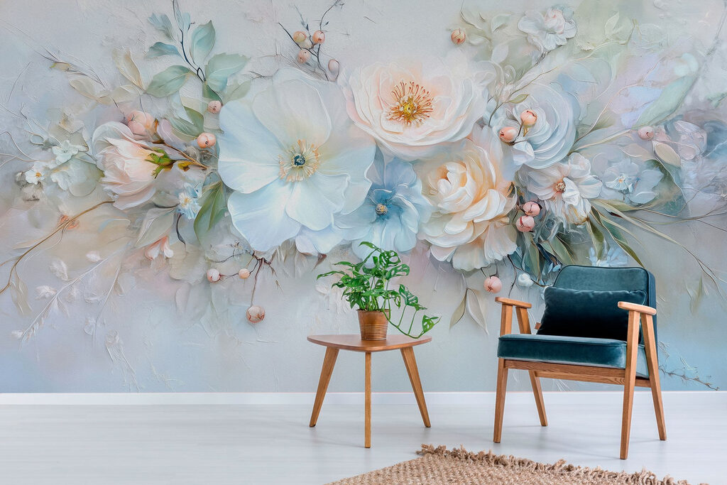 Buchet albastru deschis — interior 5