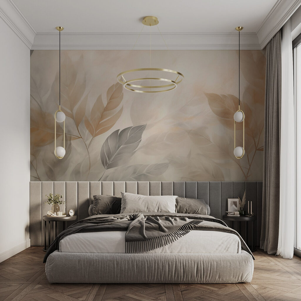 Ramuri în lumină caldă — interior 1