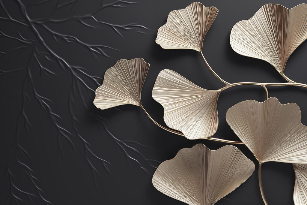 Ramură de ginkgo — design complet