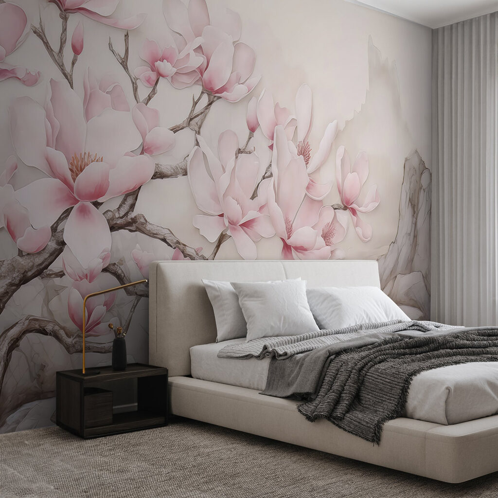 Magnolie roz peste munți — interior 1