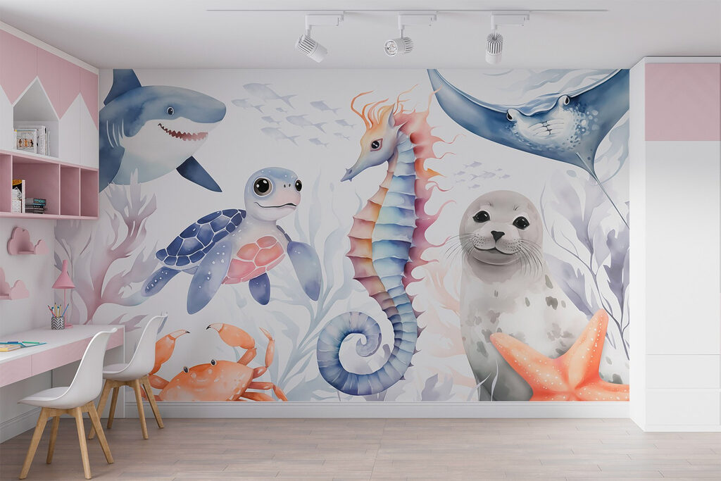 Animale marine printre corali — interior 1