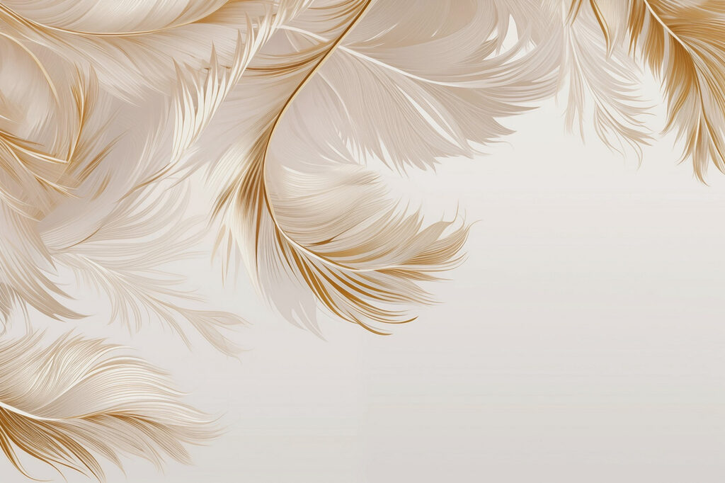Pene aurii pe margini — design complet