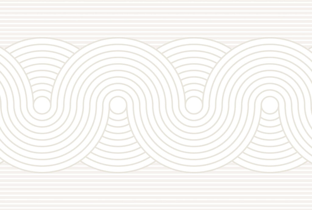Șir de valuri albe — design complet
