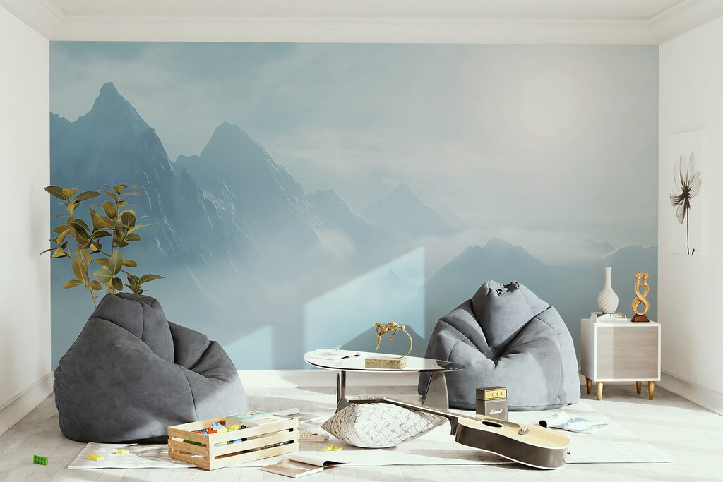Soare pal peste vârfuri — interior 1