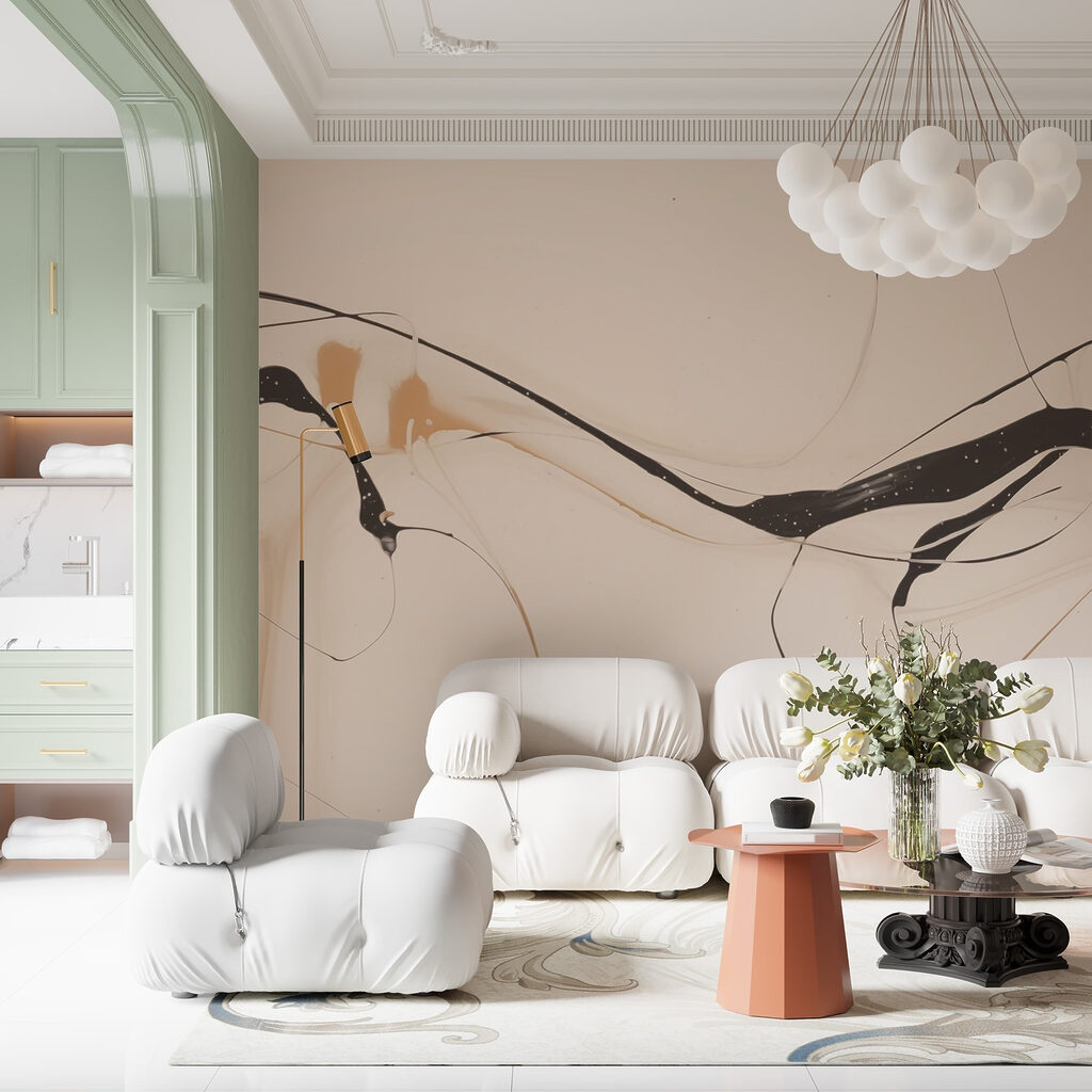 Linii negre orizontale — interior 1