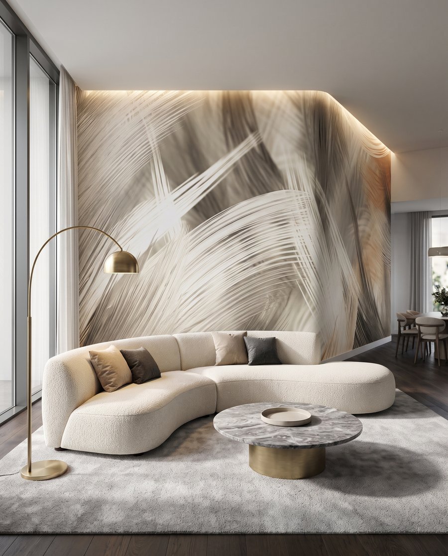 Arcuri roz pe gri — interior 5