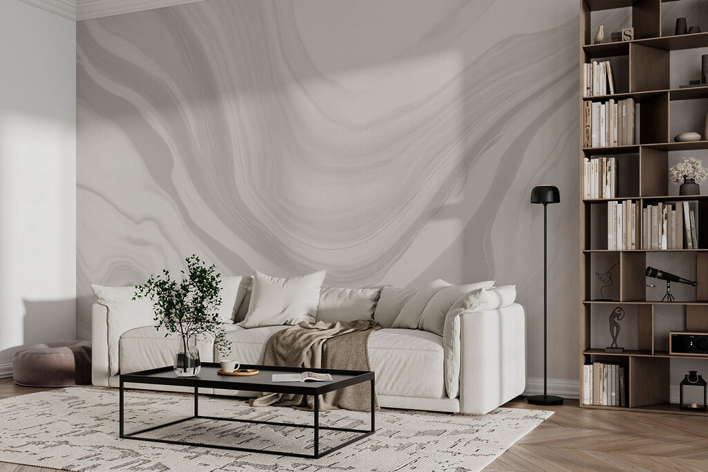 Linii albe în valuri — interior 3