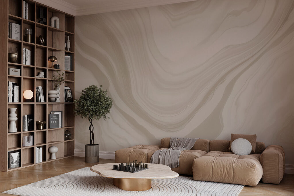 Linii albe în valuri — interior 2