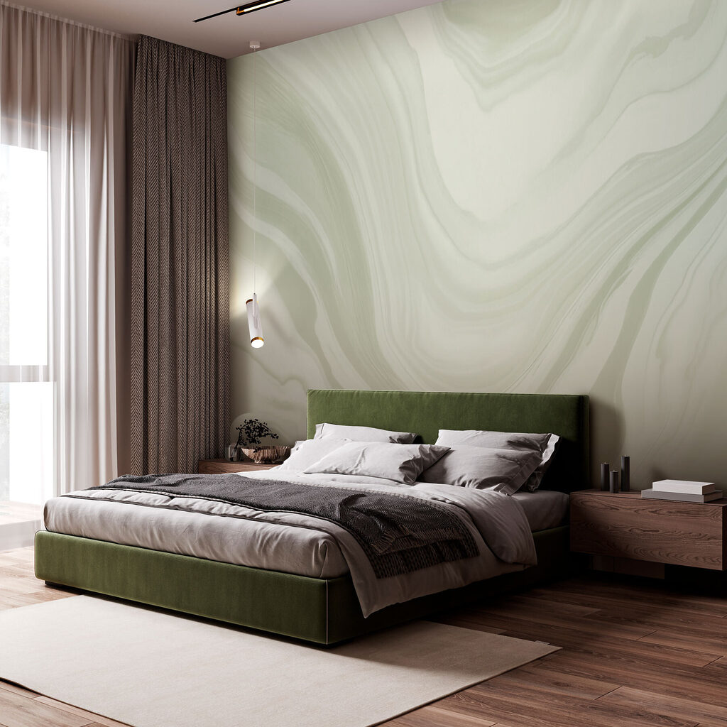 Linii albe în valuri — interior 1