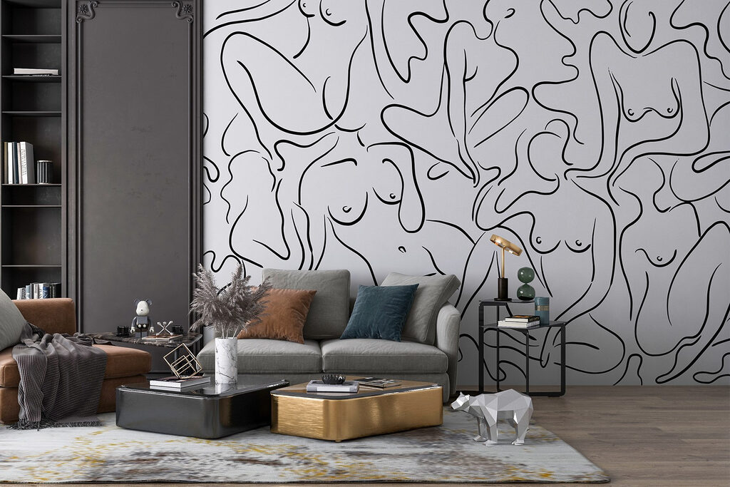 Femei în linii libere — interior 2