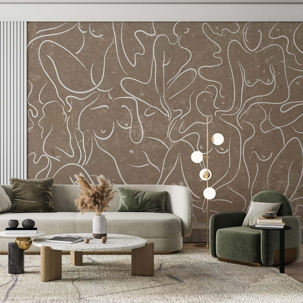 Femei în linii albe — interior 3
