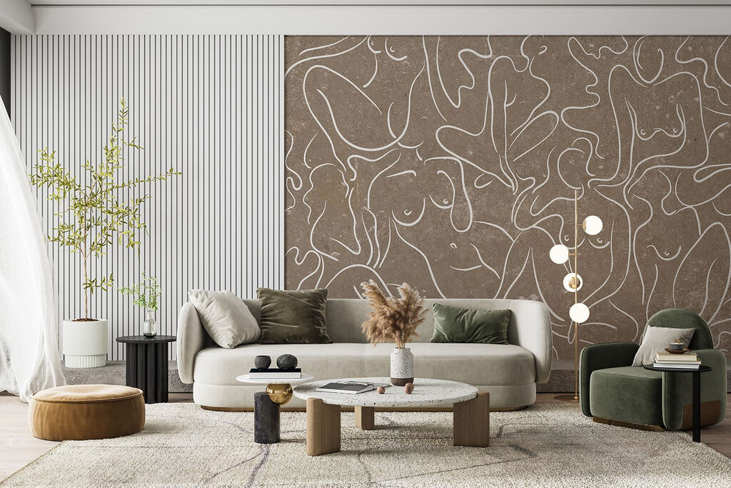 Femei în linii albe — interior 4