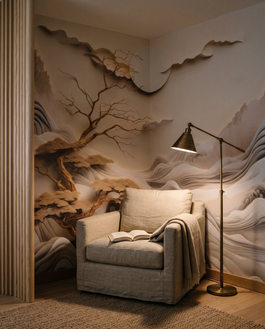 Copac auriu printre munți — interior 2