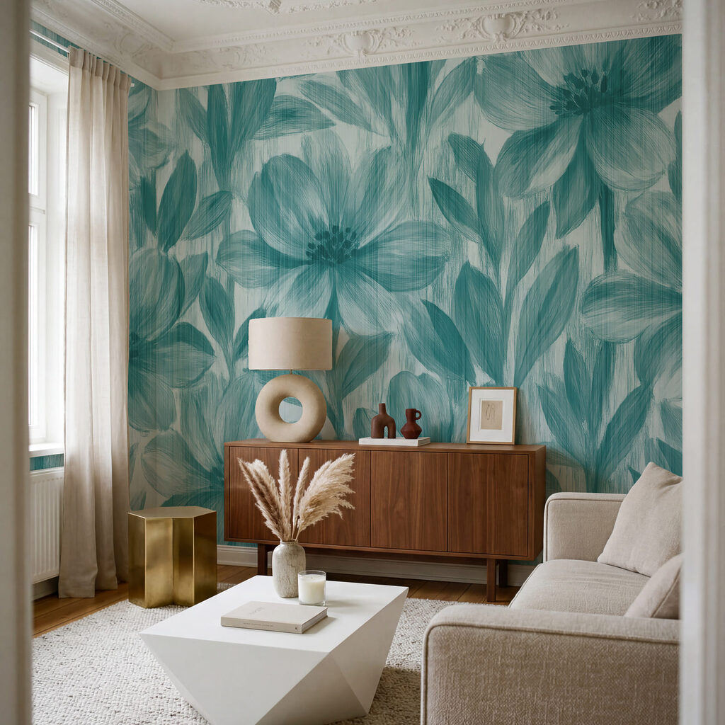 Flori mari pictate — interior 1