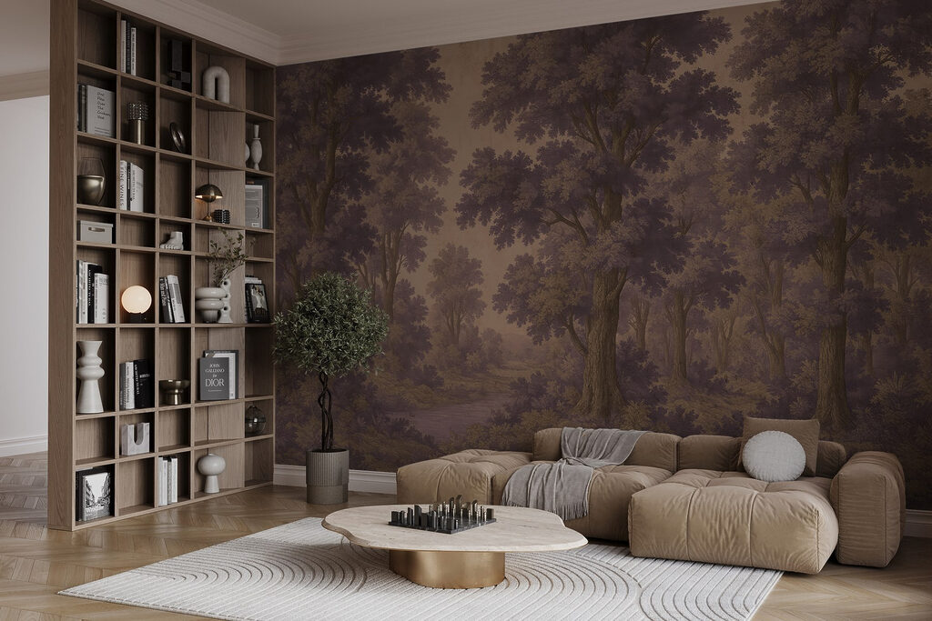 Potecă prin pădure — interior 3