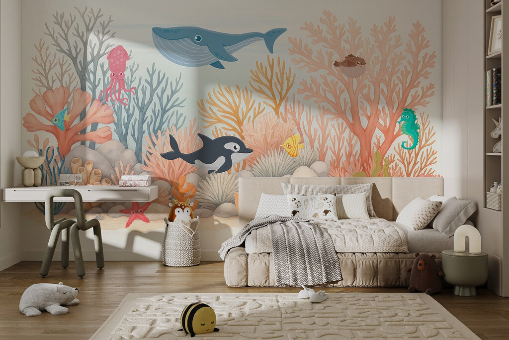 Balene printre corali — interior 2