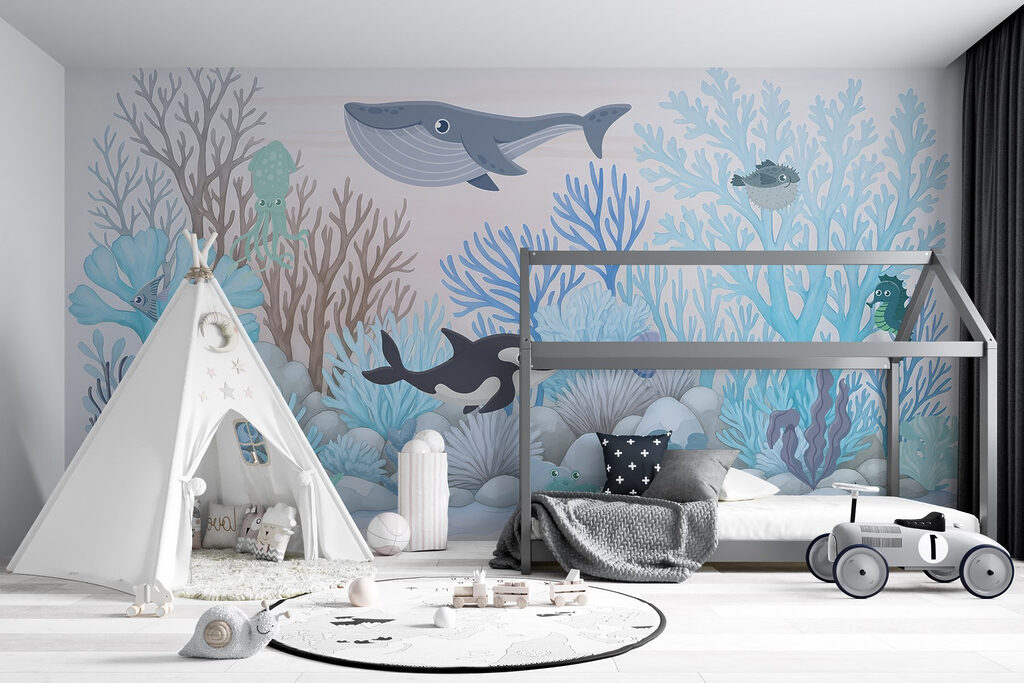 Balene printre corali — interior 2
