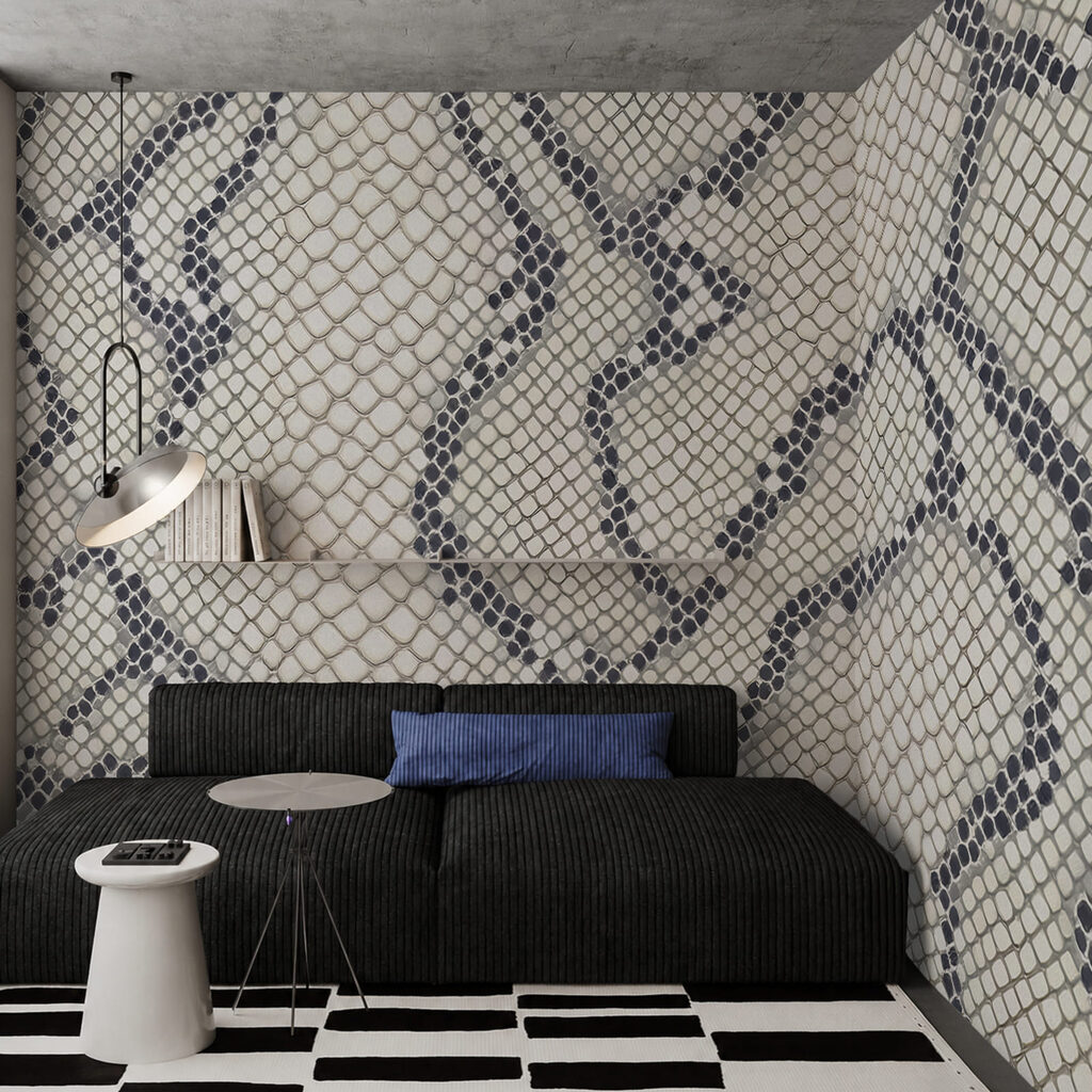 Solzi întunecați pe crem — interior 2