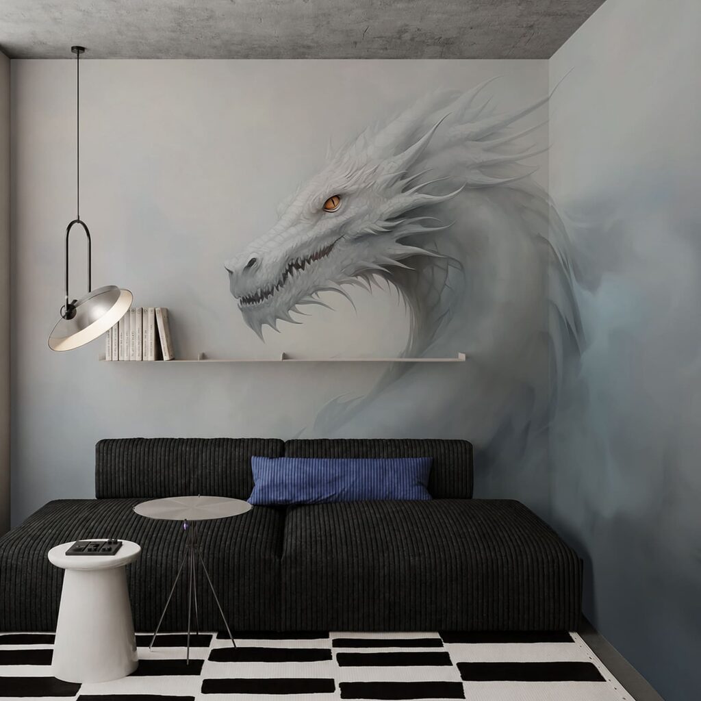 Dragon alb din ceață — interior 2