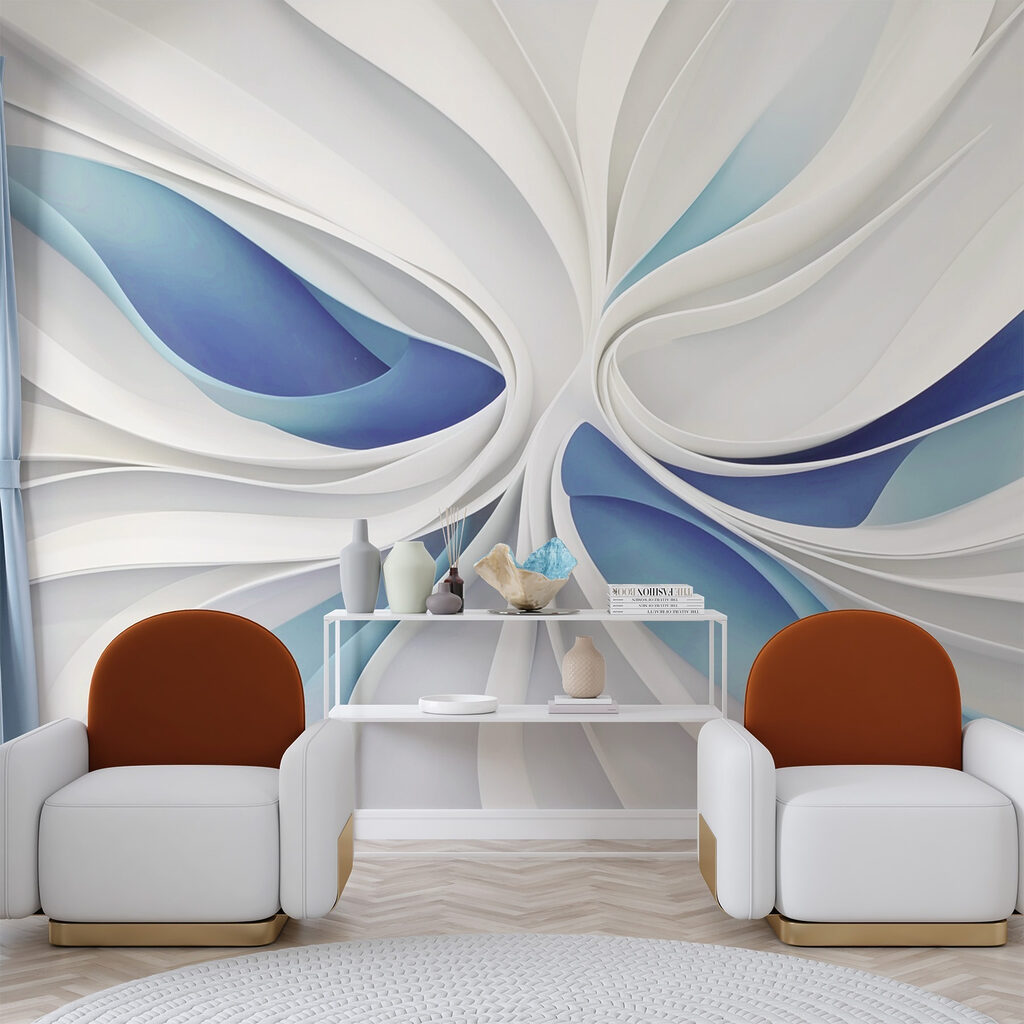 Straturi albe curbate — interior 2