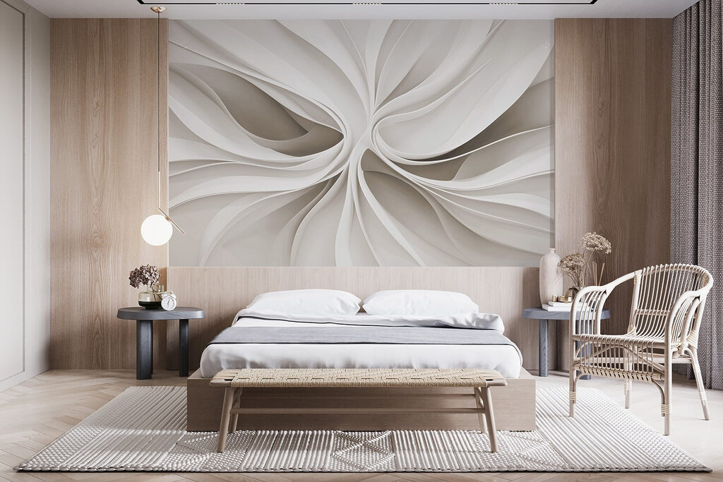 Straturi albe curbate — interior 1