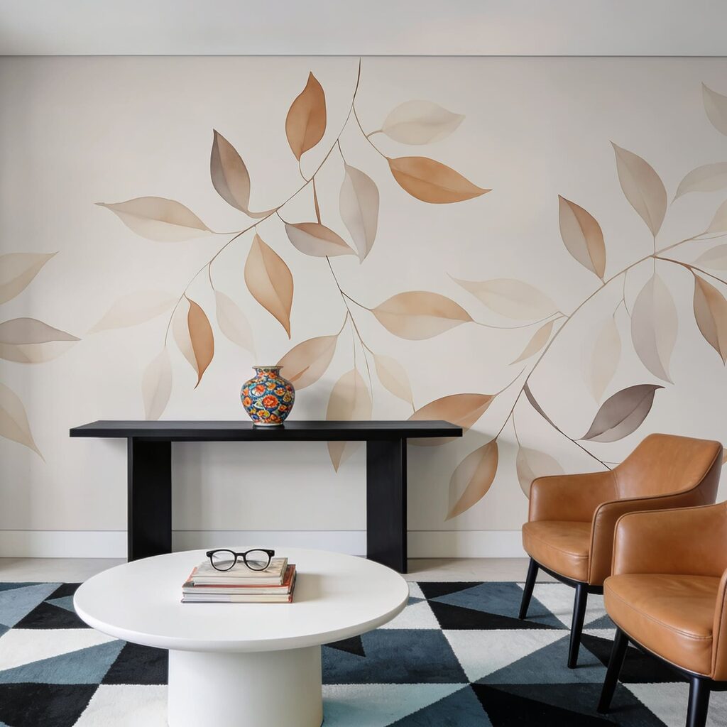 Ramuri delicate în caisă într-un interior
