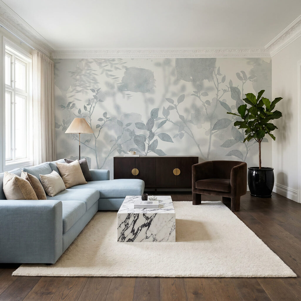 Crenguțe în umbră blândă — interior 1