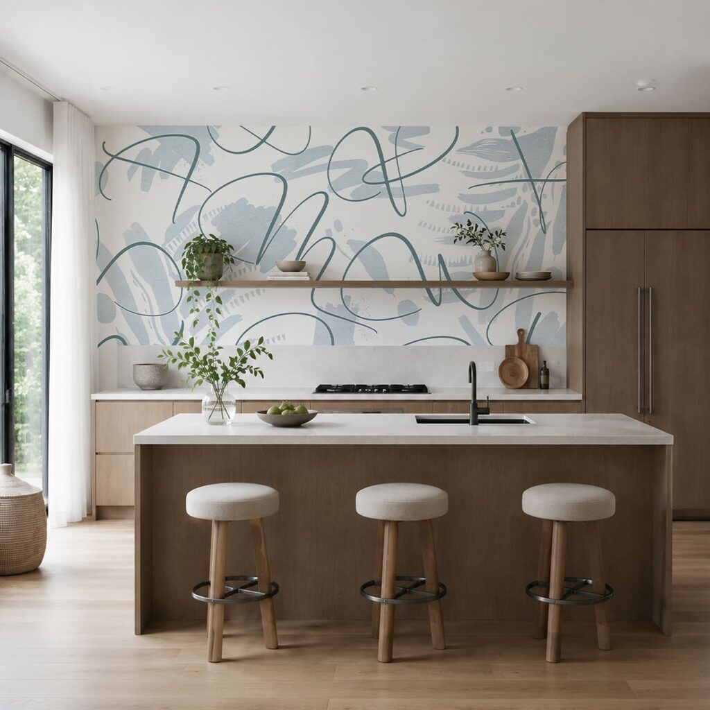 Linii libere peste frunze — interior 2