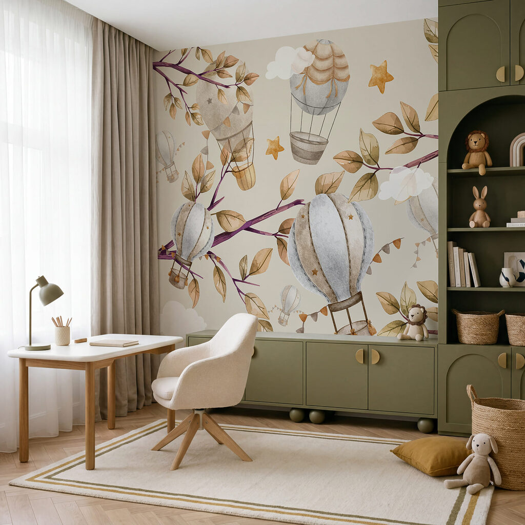 Baloane între ramuri aurii — interior 2