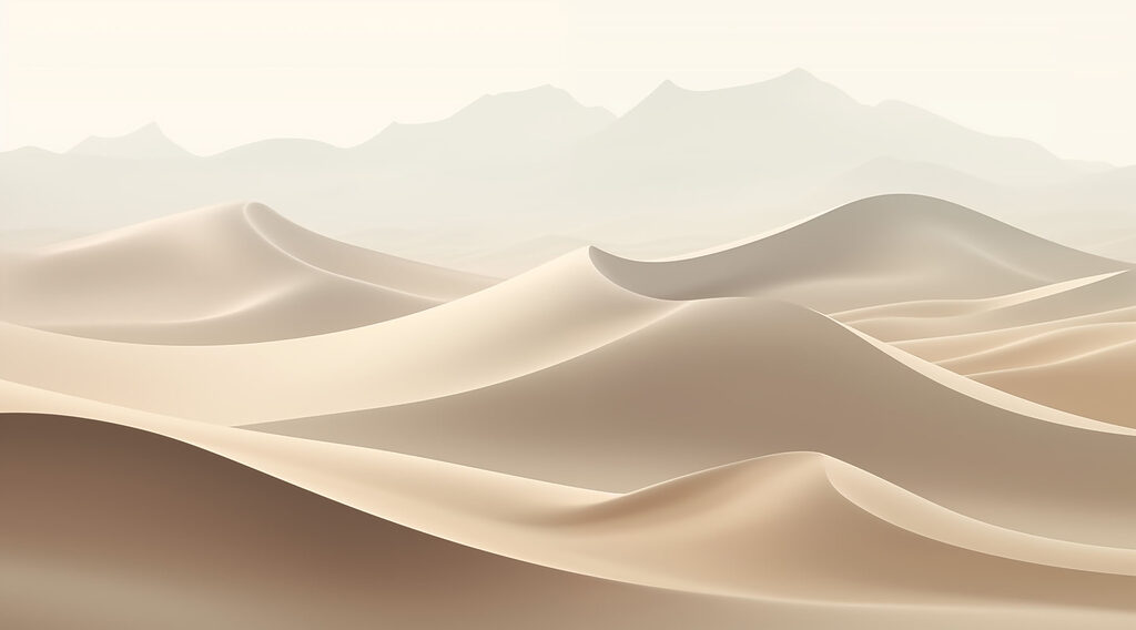 Dune și munți palizi — design complet