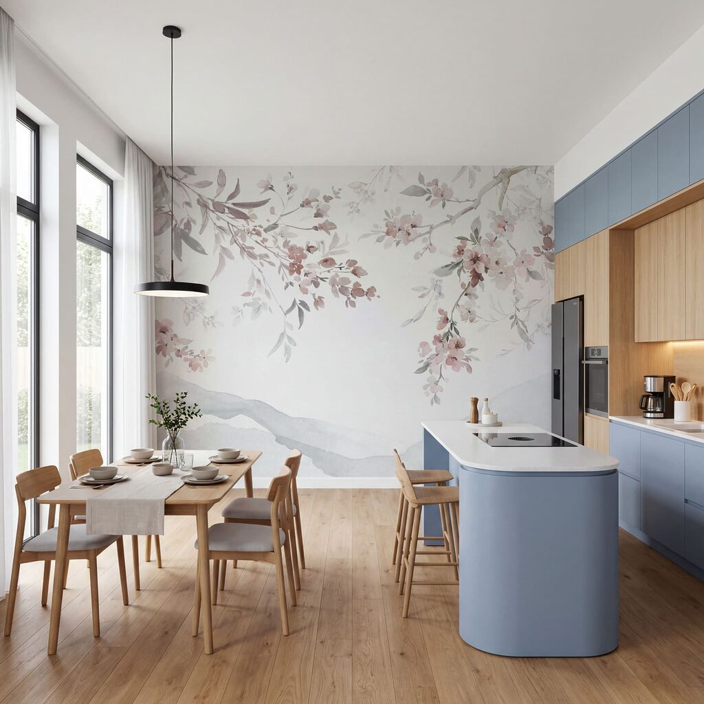 Ramuri înflorite peste munți — interior 3