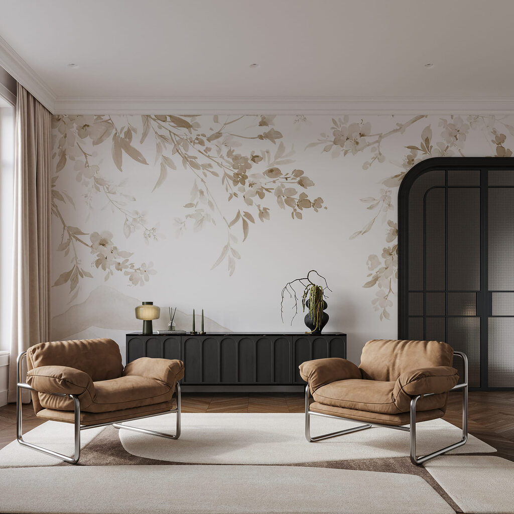 Ramuri înflorite peste munți — interior 2