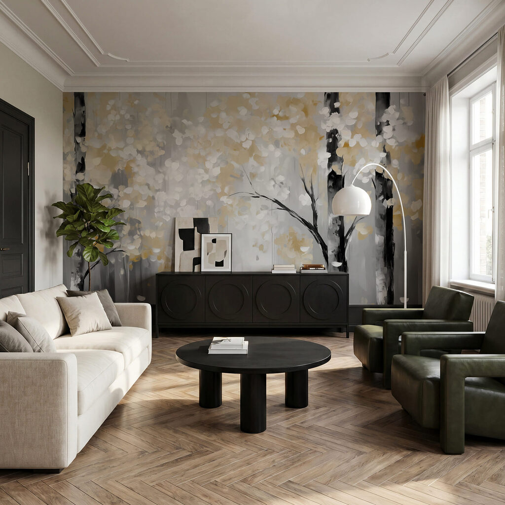 Lumină de pădure aurie — interior 1