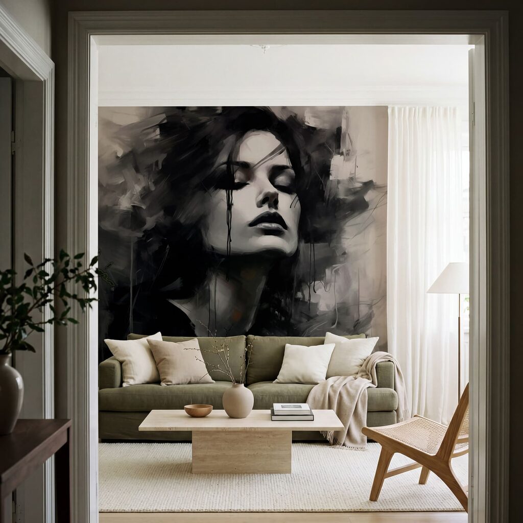 Chip în tușe negre — interior 1