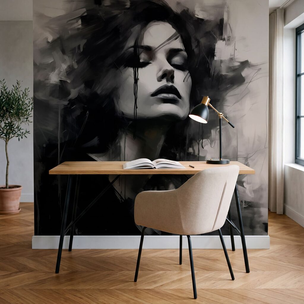 Chip în tușe negre — interior 3