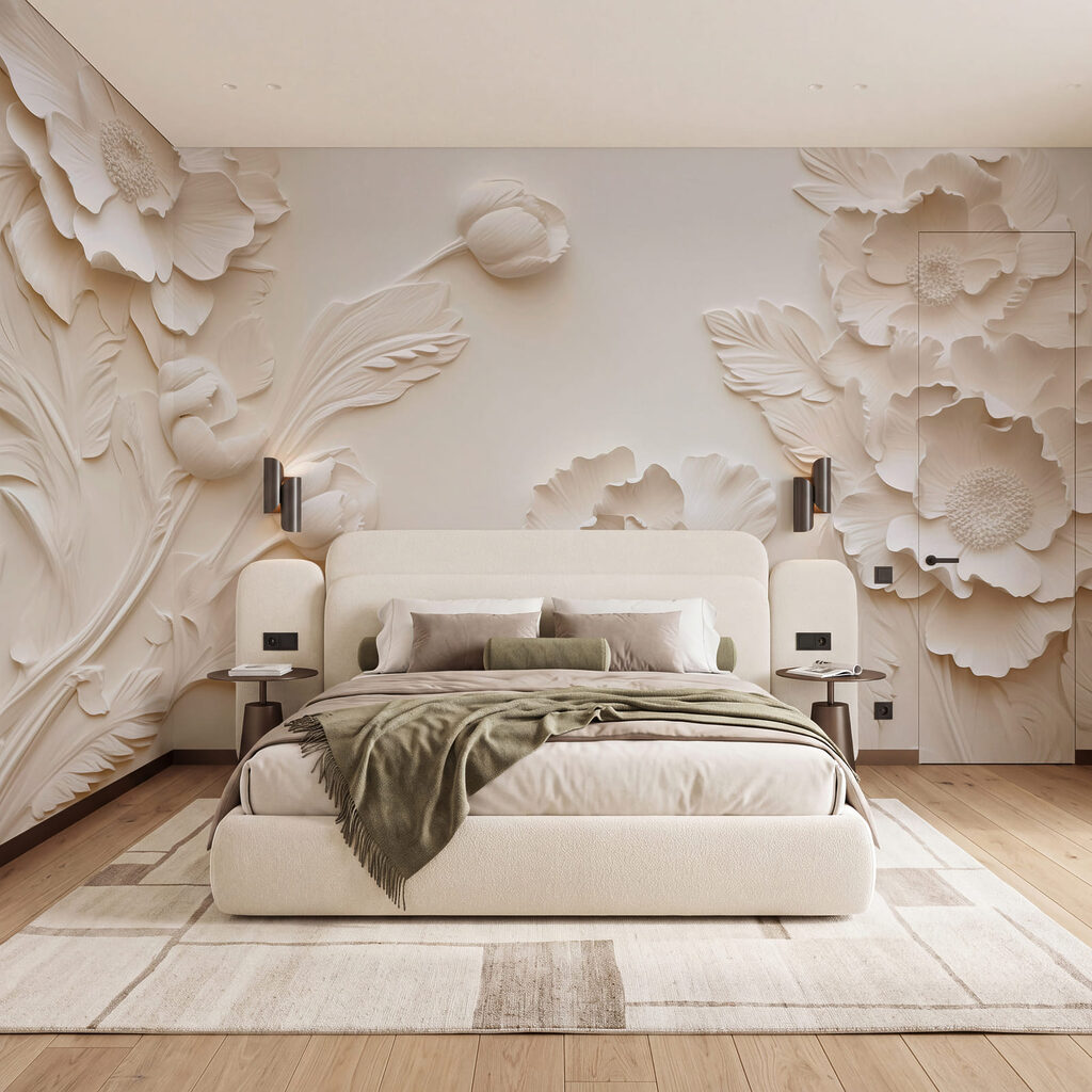 Flori albe pe margini — interior 2
