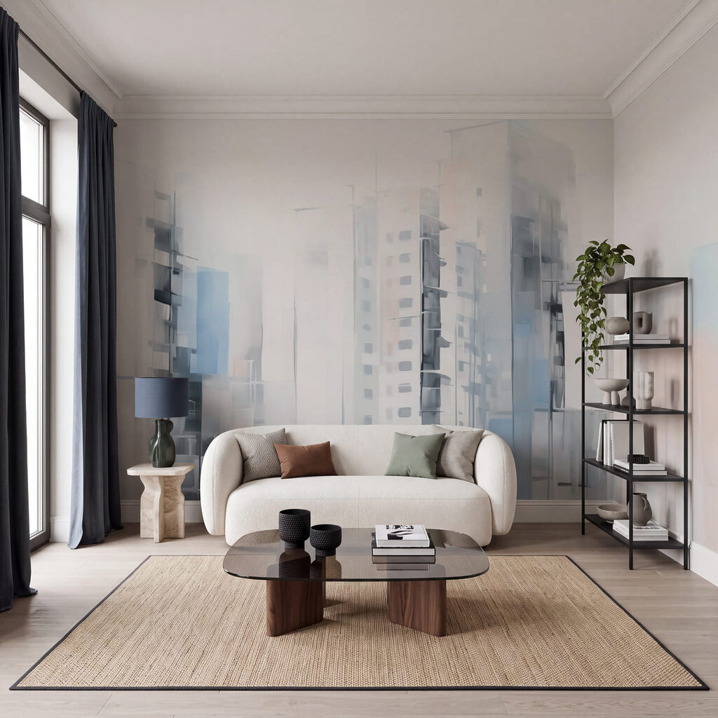 Turnuri luminoase în ceață — interior 2