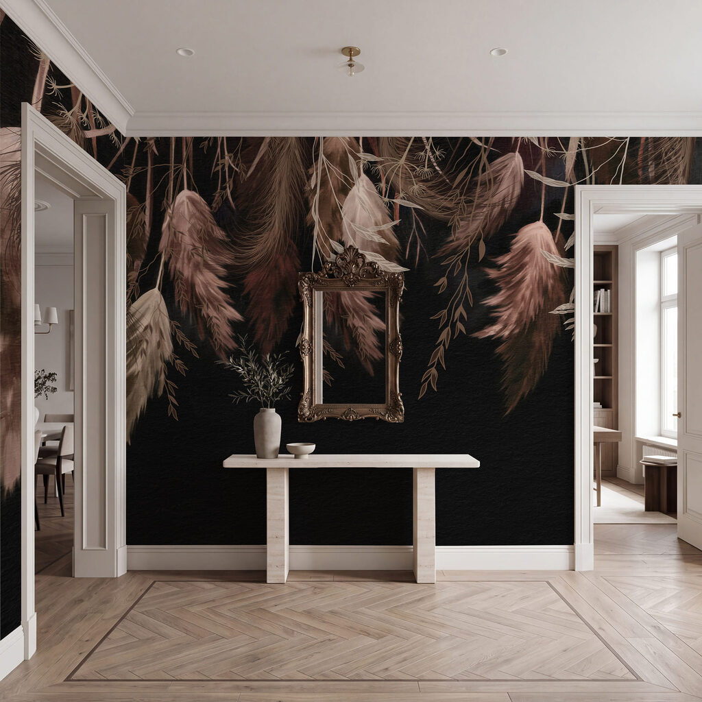 Frunze lungi în contralumină — interior 1