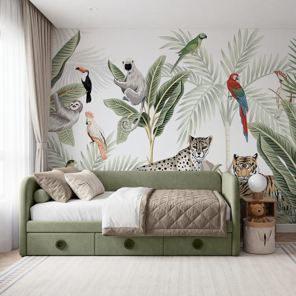 Animale între frunze înalte — interior 2