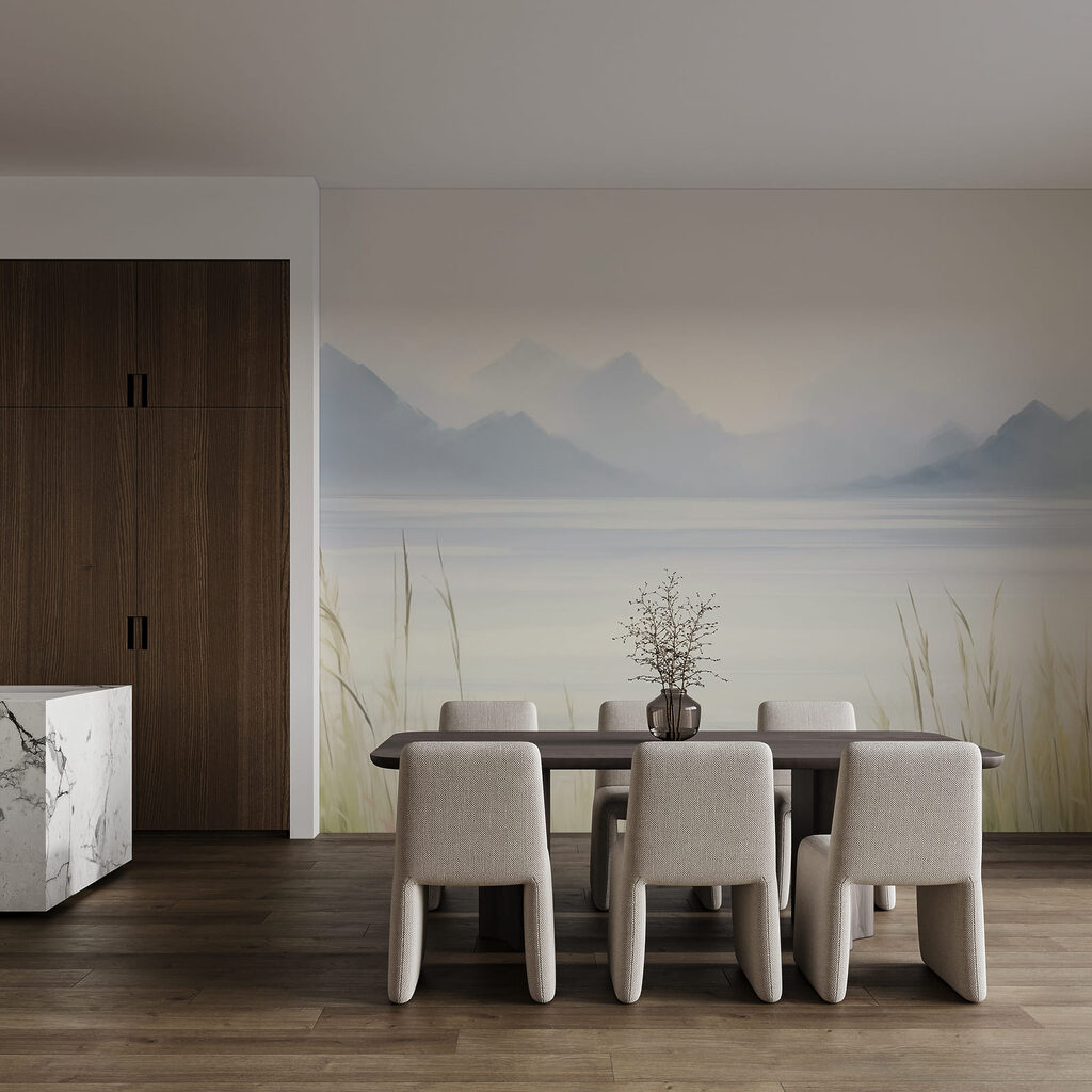 Lac sub munți pali — interior 3