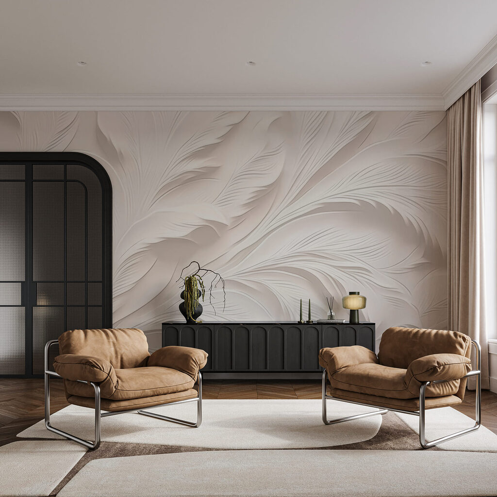 Pene albe, desen fin — interior 3
