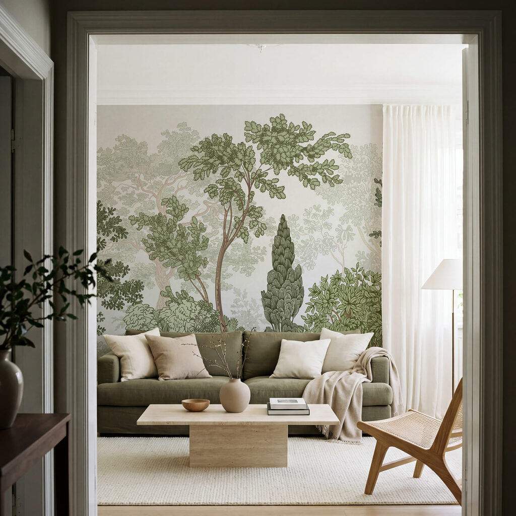 Grădină în linii fine — interior 2
