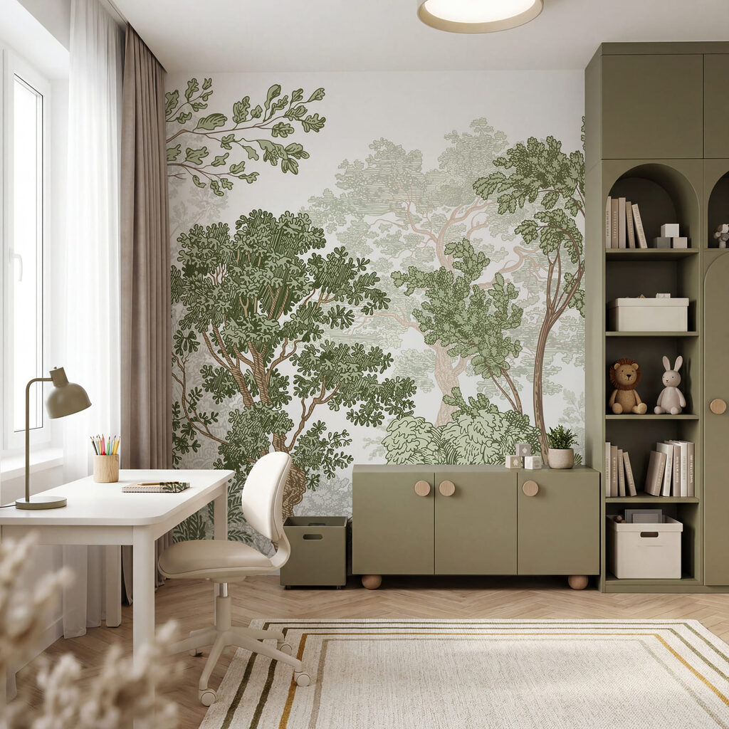 Grădină în linii fine — interior 3