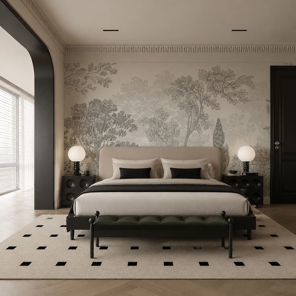 Grădină în linii fine — interior 2