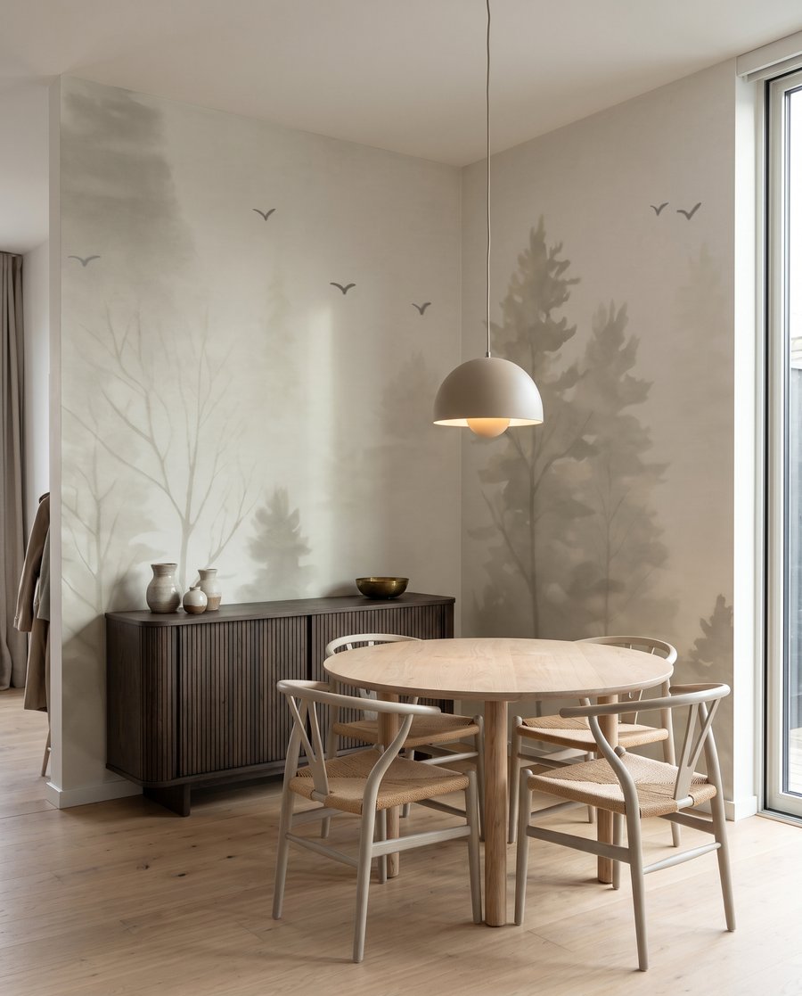 Păsări deasupra ceții — interior 1