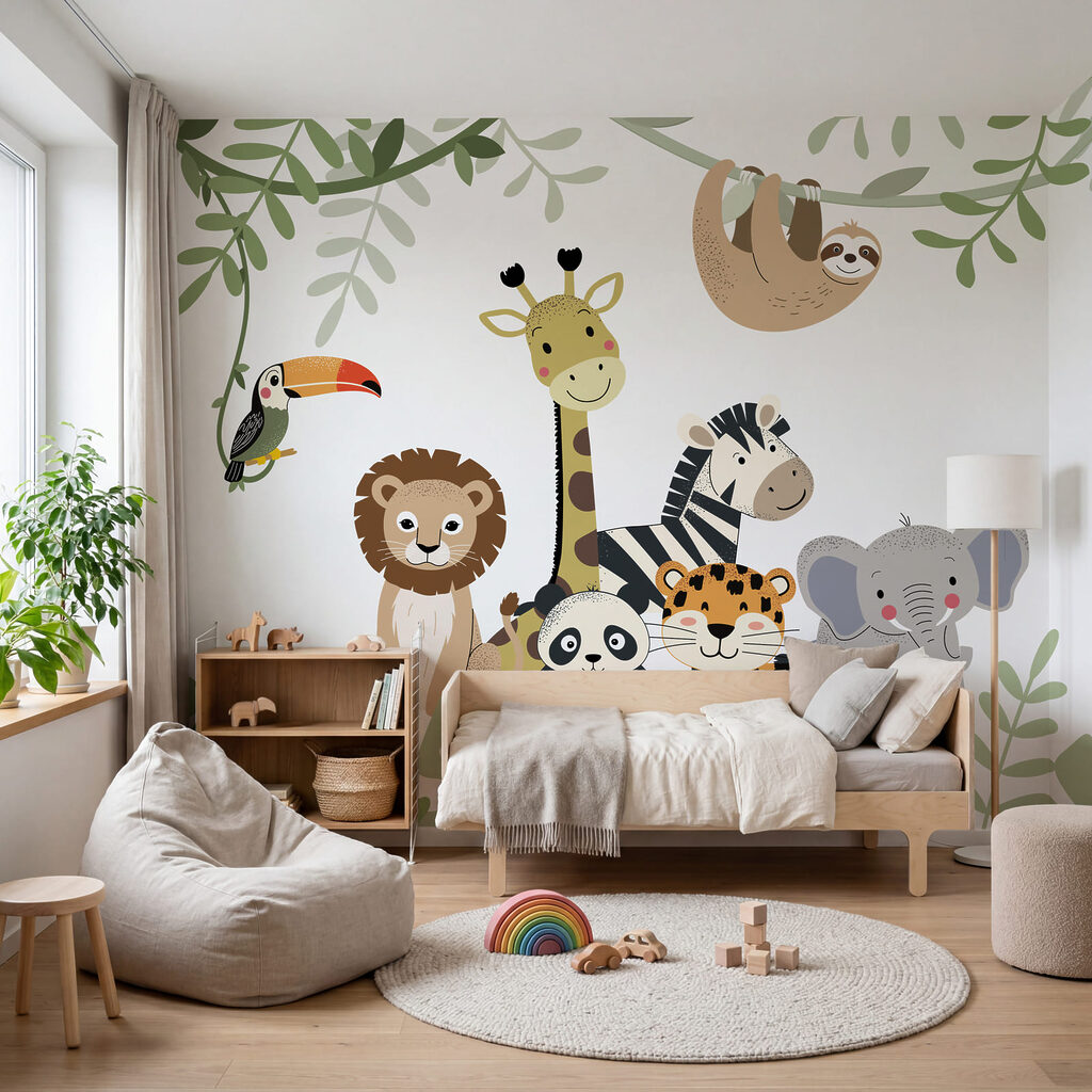 Animăluțe din junglă — interior 2
